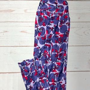LuLaRoe OS Print Leggings New!  Never worn!